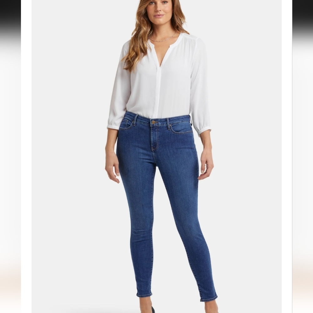 NYDJ Not Your Daughters Jeans Ami Skinny Lift Tuck Butt Lift Slimming Shapewear